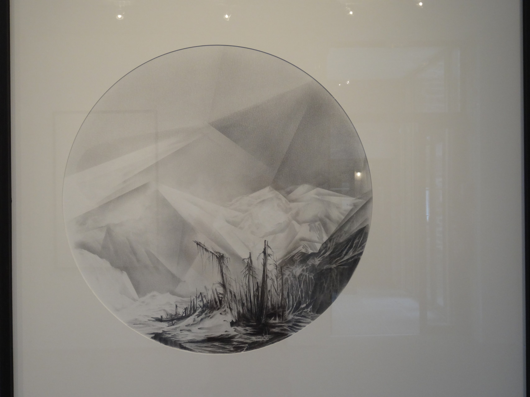 Vues de l'exposition Angélique Lecaille, After Dawn, 2014.