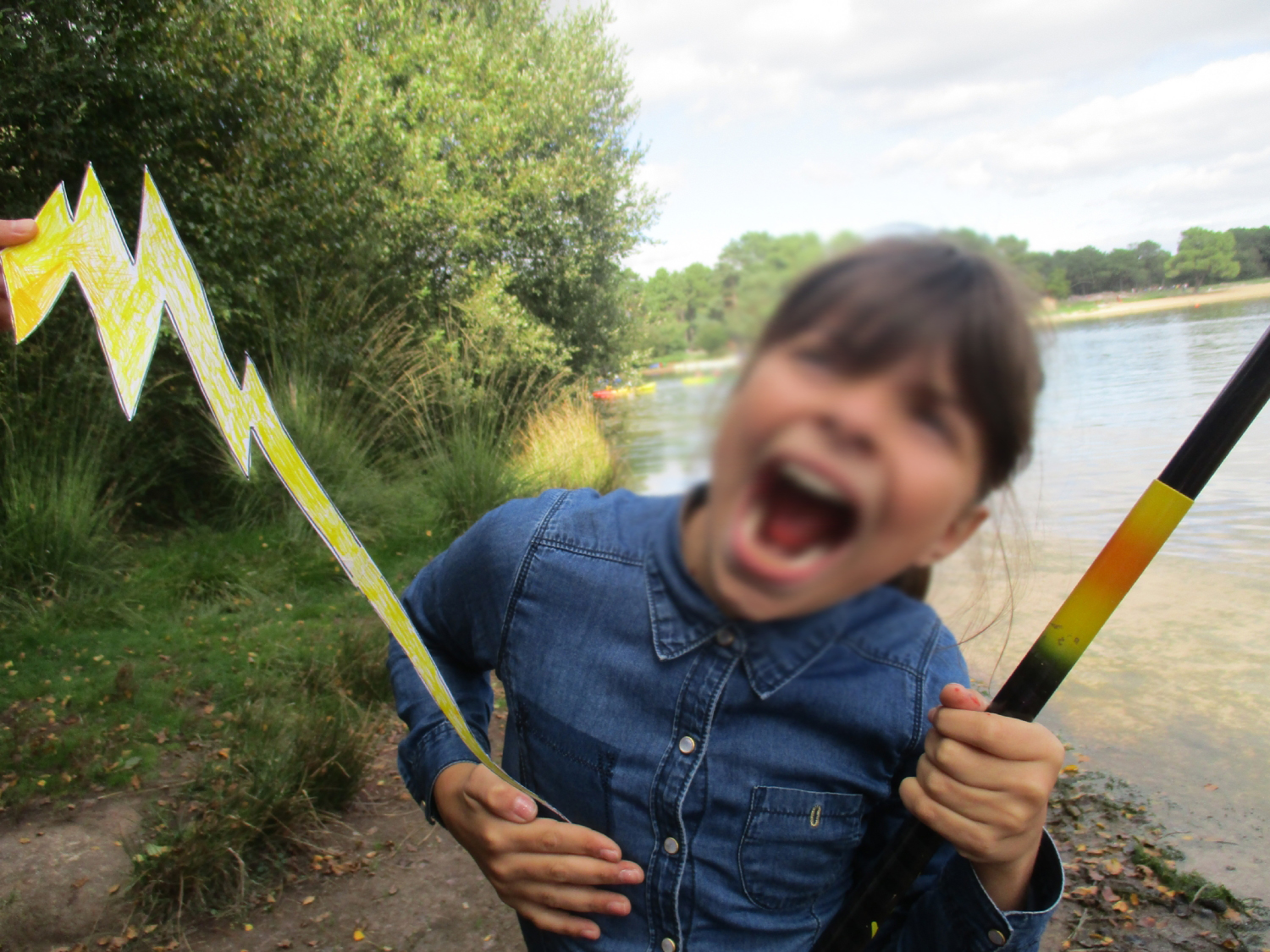 Projet photo : Poisson pêcheur - CM1-CM2 école publique les trois rivières de Breteil