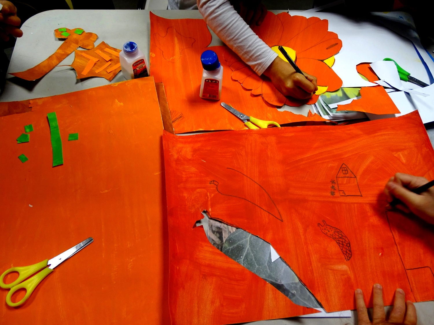 Workshop de Marine Bouilloud à Trémelin. Photo : Marine Bouilloud