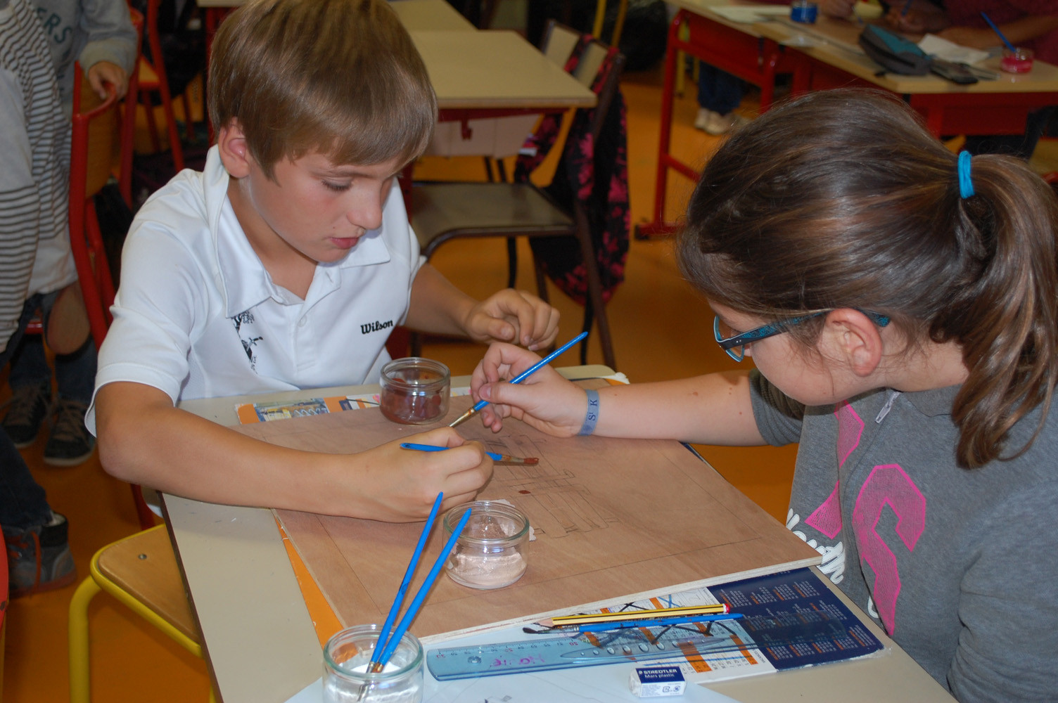 Rencontre-atelier avec Thomas Tudoux - CM1-CM2 M Ecole élémentaire publique Moulin à Vent, Montfort-sur-Meu
