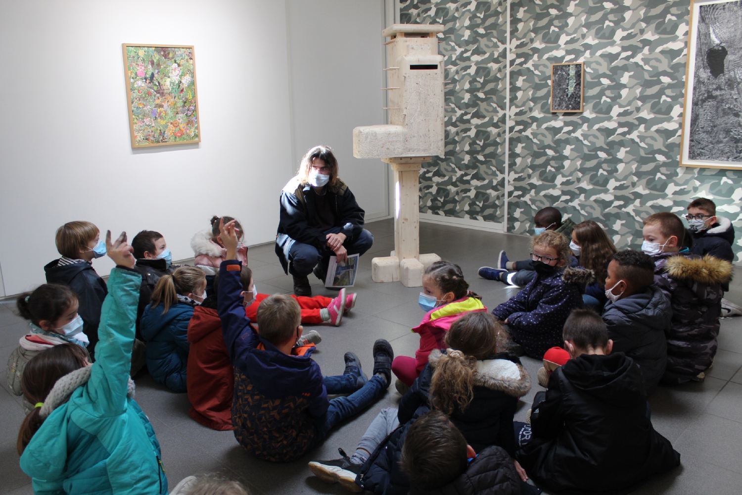 Rencontre avec Quentin Montagne - classe de CE1 de l'école élémentaire publique Moulin à vent de Montfort-sur-Meu