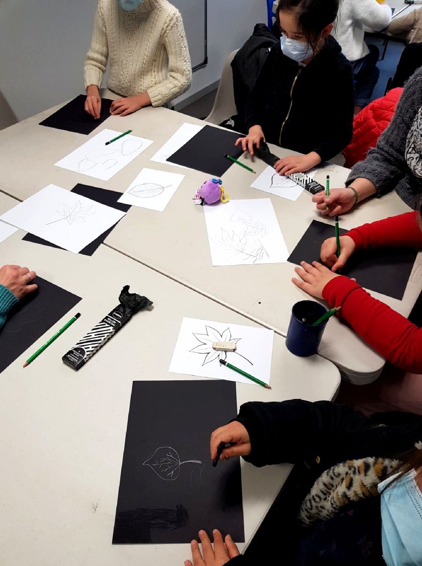 Visite-atelier CE2-CM1 Ecole élémentaire du Pays Pourpré