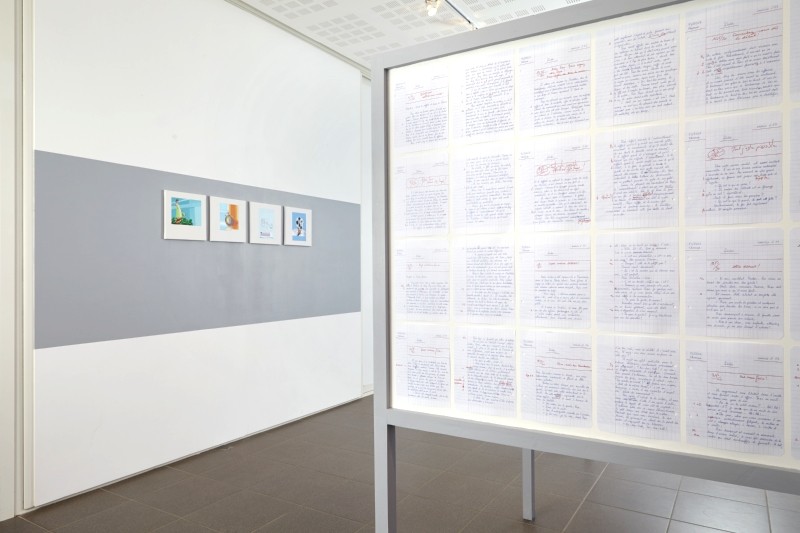 Thomas Tudoux, 14,75/20 (détail) et Insomnie, 2014. Photo : Hervé Beurel