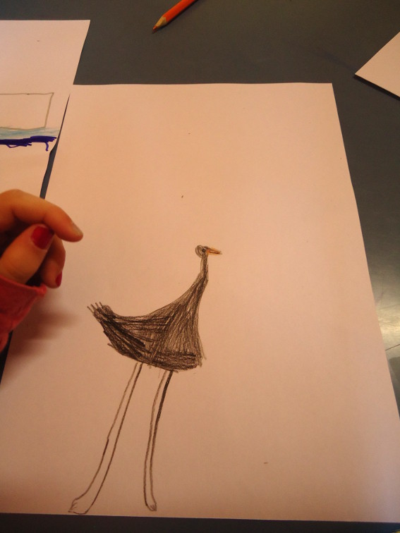 Dessin de la source du son choisi par l'élève - CP Breteil