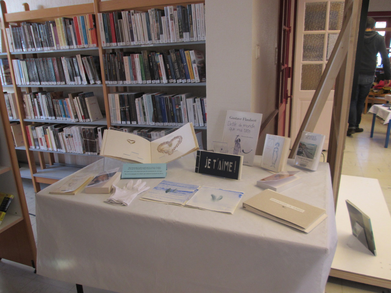 Livres d'artistes présentés à la bibliothèque d'Iffendic