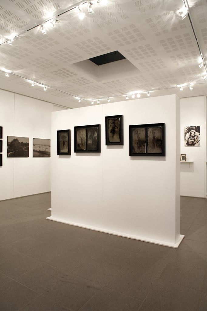 Vue de l'exposition "Territoires d'expériences" à L'aparté. Photo : Hervé Beurel.