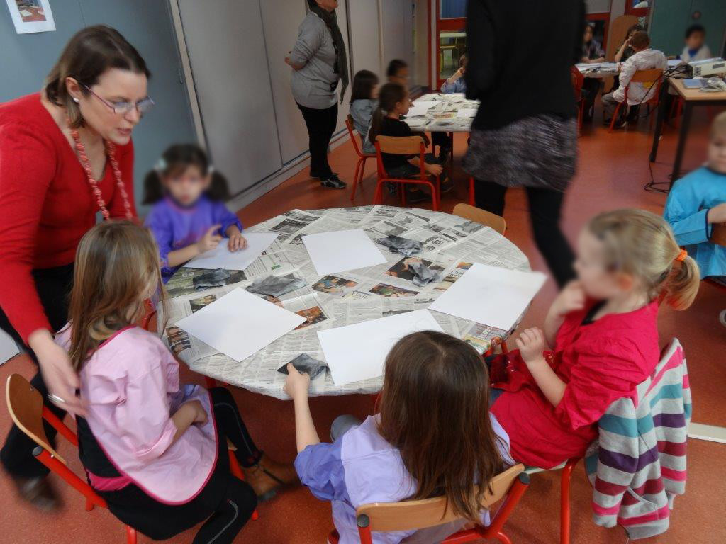 Rencontre avec Angélique Lecaille - classe de CP Les Trois rivières Breteil