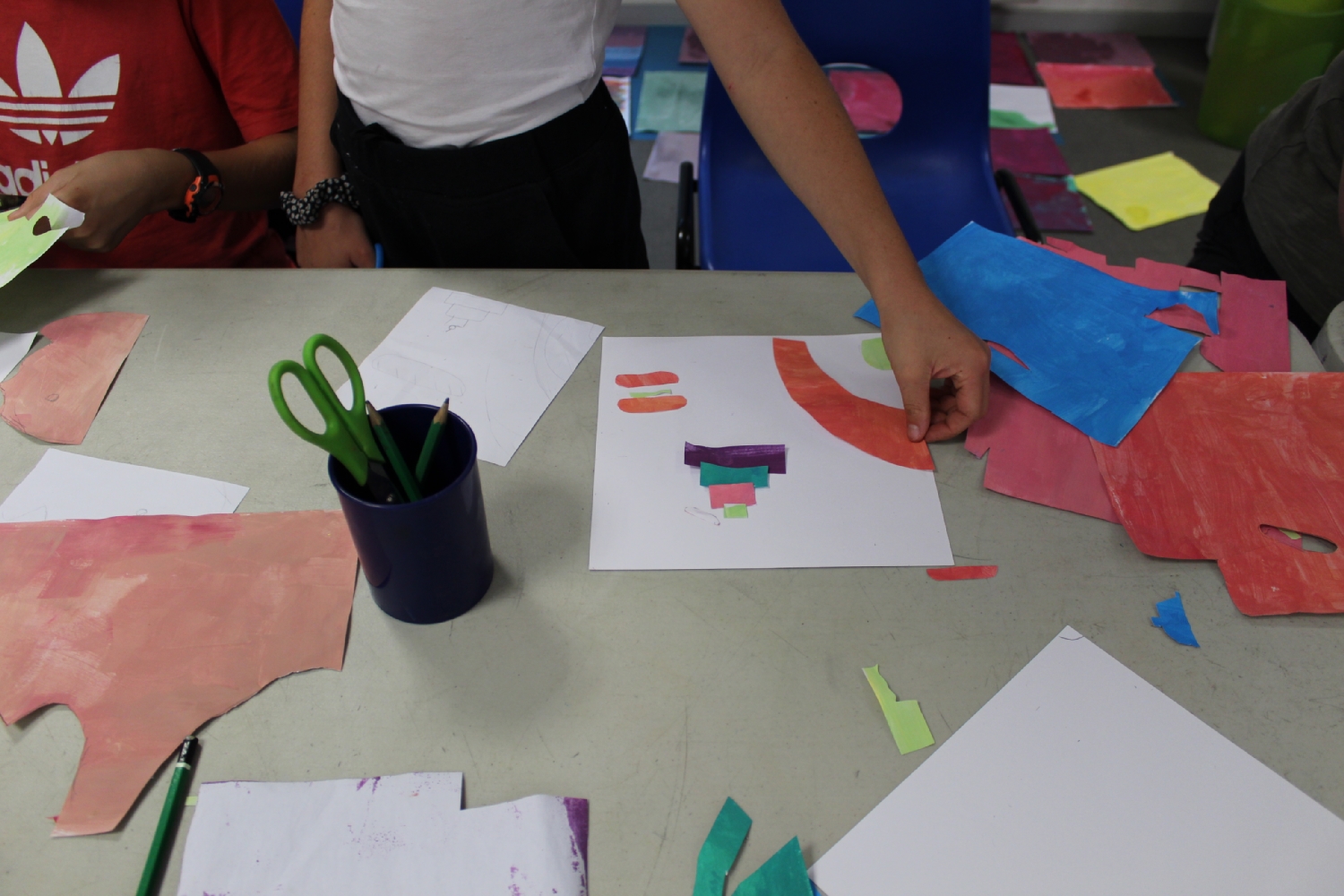 Classe de CM2 de l'école élémentaire publique les 3 rivières de Breteil