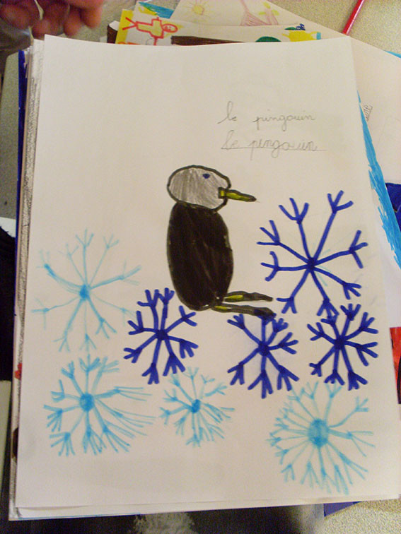 Dessin de la source du son choisi par l'élève - GS Montfort-sur-Meu