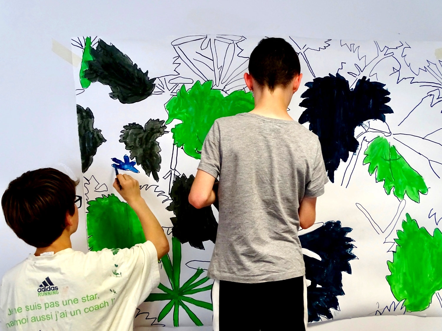 Workshop de Marine Bouilloud à Trémelin. Photo : Marine Bouilloud