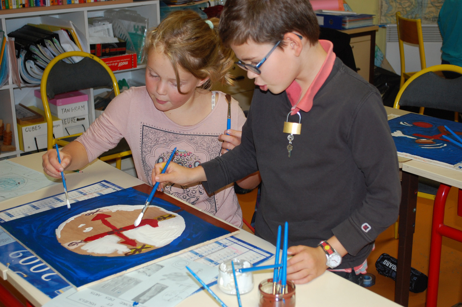 Rencontre-atelier avec Thomas Tudoux - CM1-CM2 M Ecole élémentaire publique Moulin à Vent, Montfort-sur-Meu