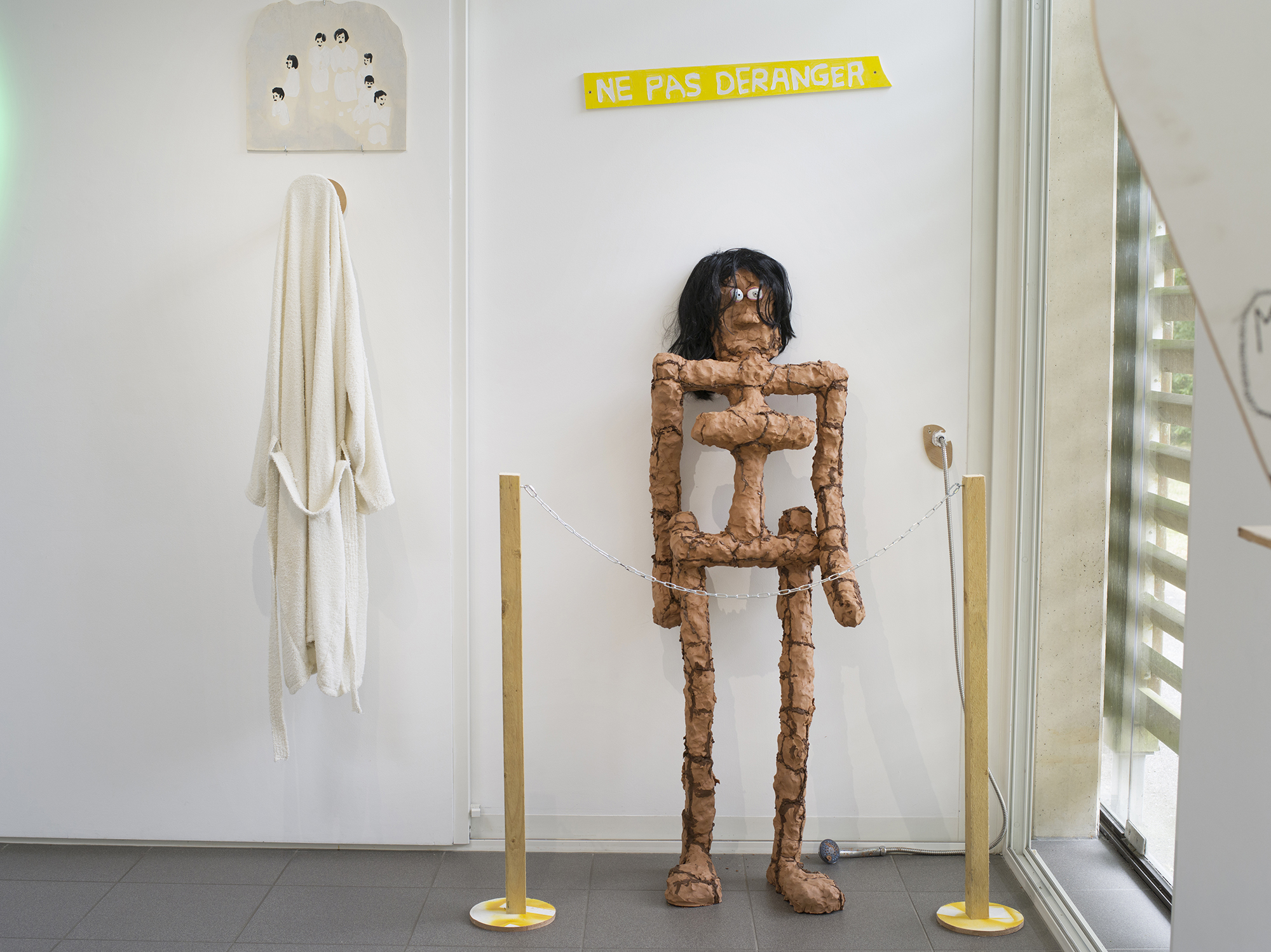 Vues de l'xposition Anaïs Touchot, J'y laisserai ma vieille peau. Photo : Vincent Malassis