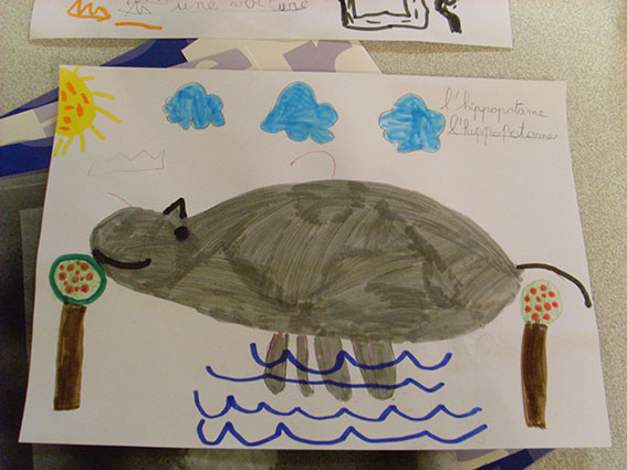 Dessin de la source du son choisi par l'élève - GS Montfort-sur-Meu