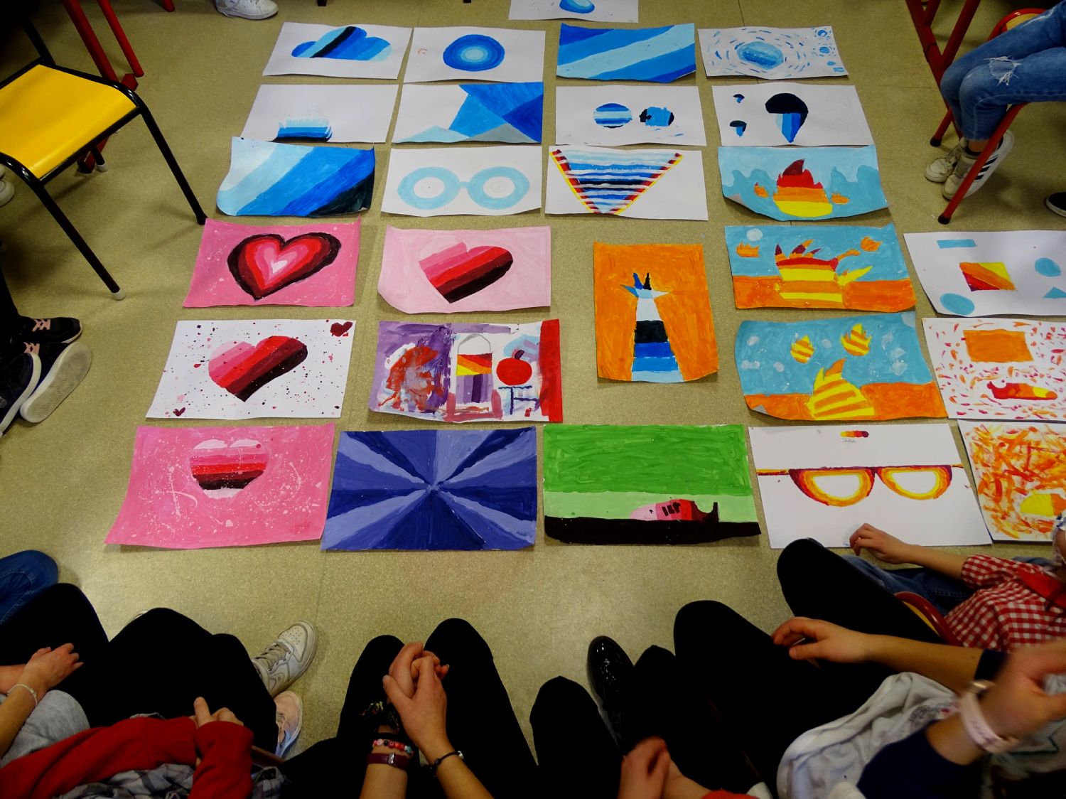 Forma et color - Groupe scolaire du Petit Prince de Pleumeleuc