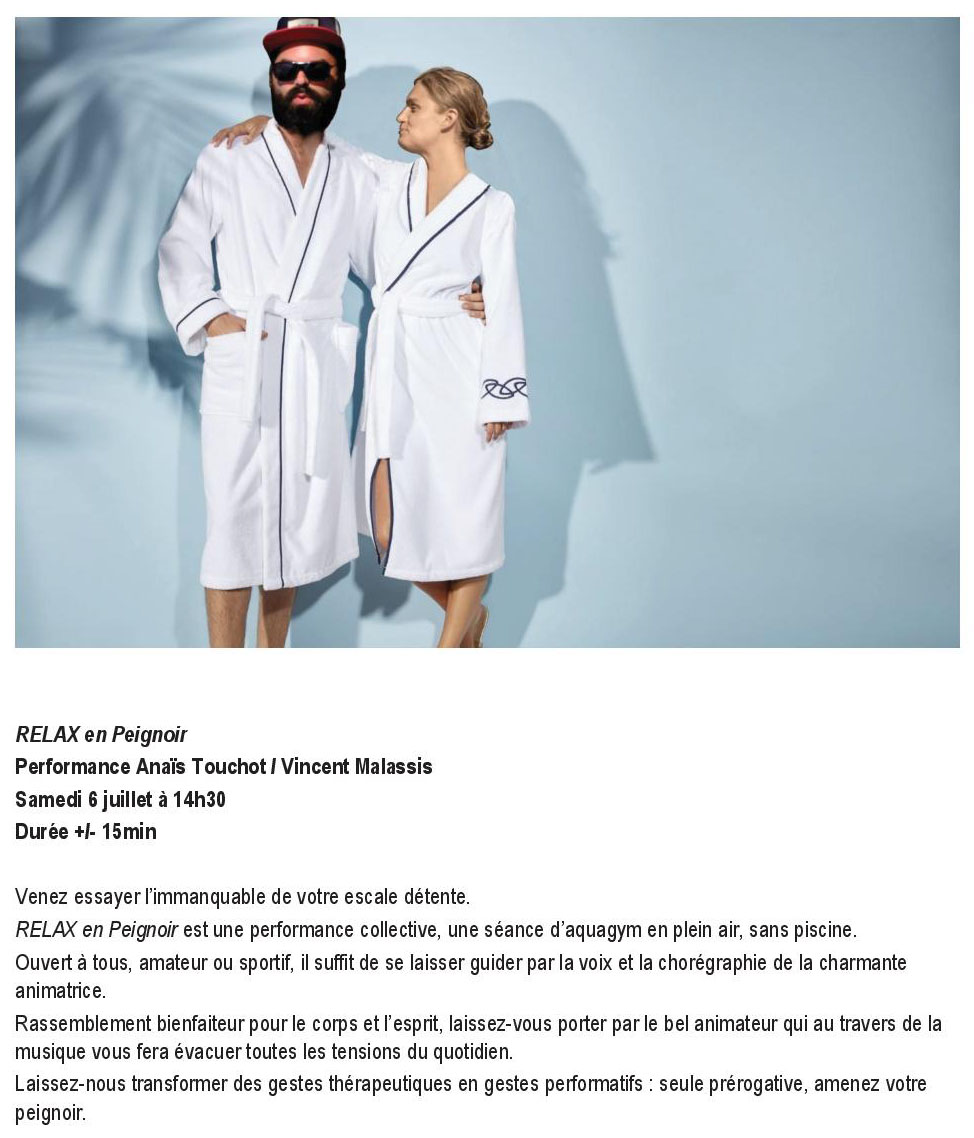 Cours d'aquagym sans eau et en plein air !