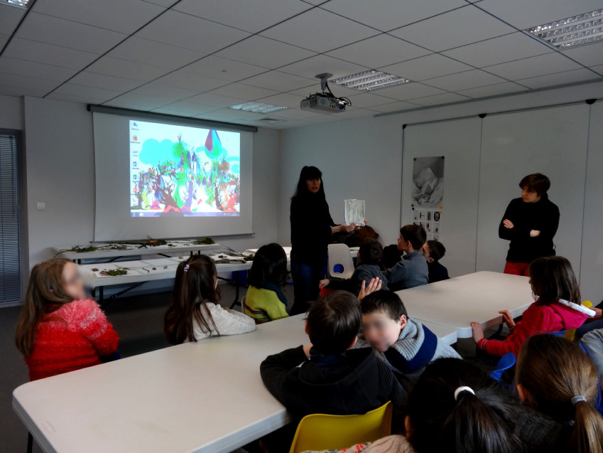 Classe de CE2-CM1 école élémentaire publique du Moulin à Vent, Montfort-sur-Meu