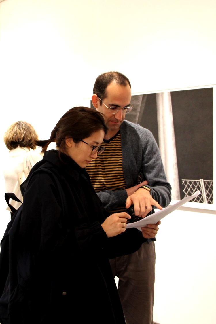 Vernissage de l'exposition Julie Bonnaud et Fabien Leplae, Plasmes