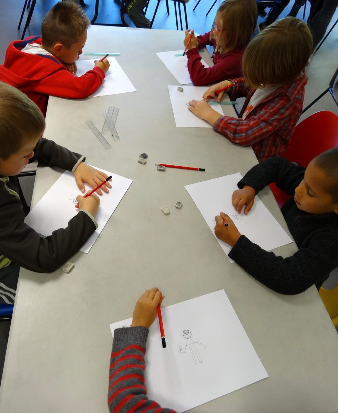 Classe de CP écoles publiques du Moulin à Vent et du Pays Pourpré Montfort-sur-Meu