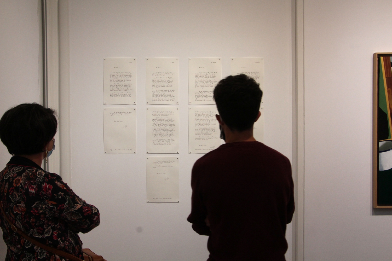 Vernissage de l'exposition Fabien Gilles, AVE