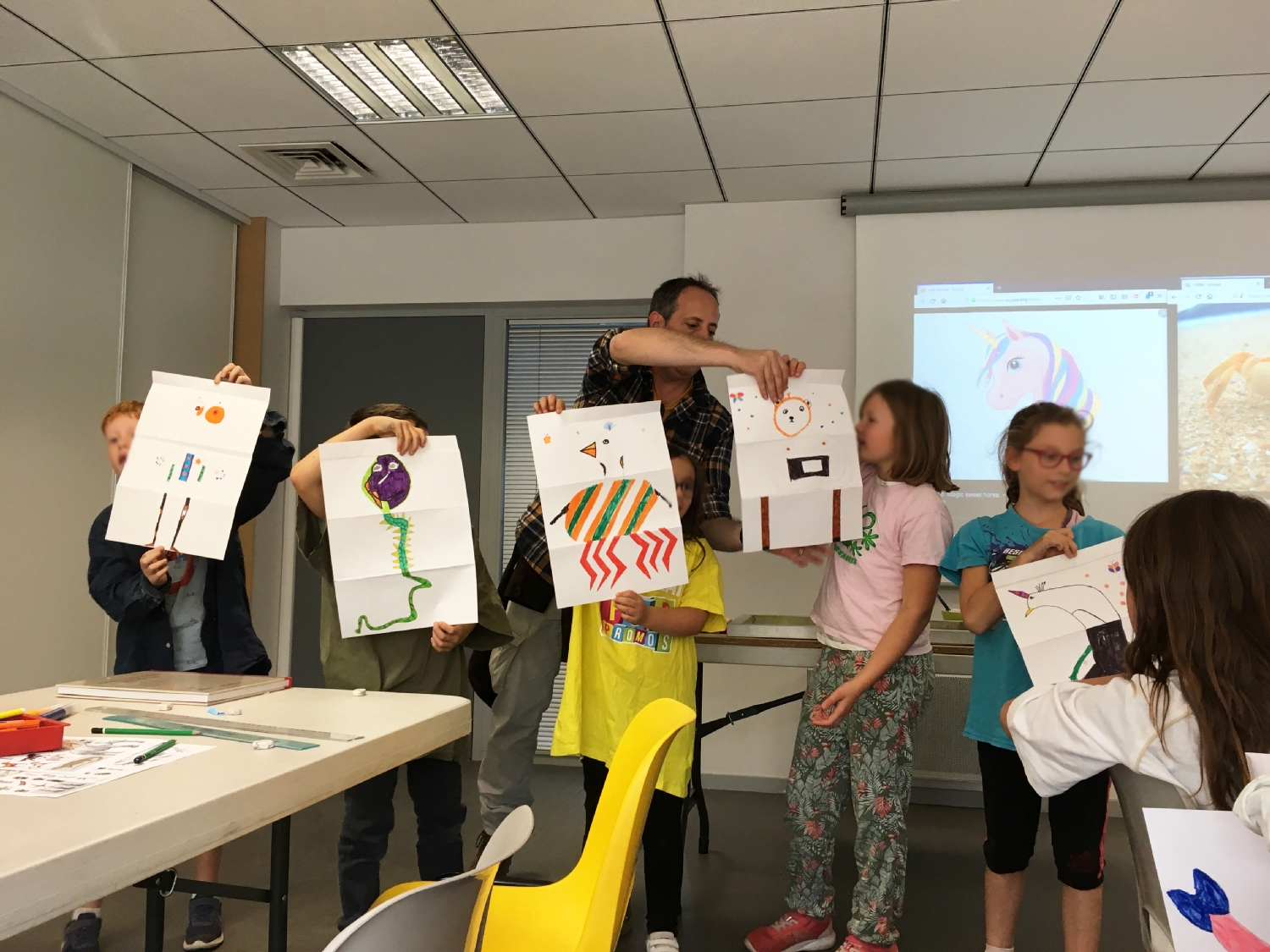 Classe de CM1-CM2 de l'école La Fée Viviane d'Iffendic