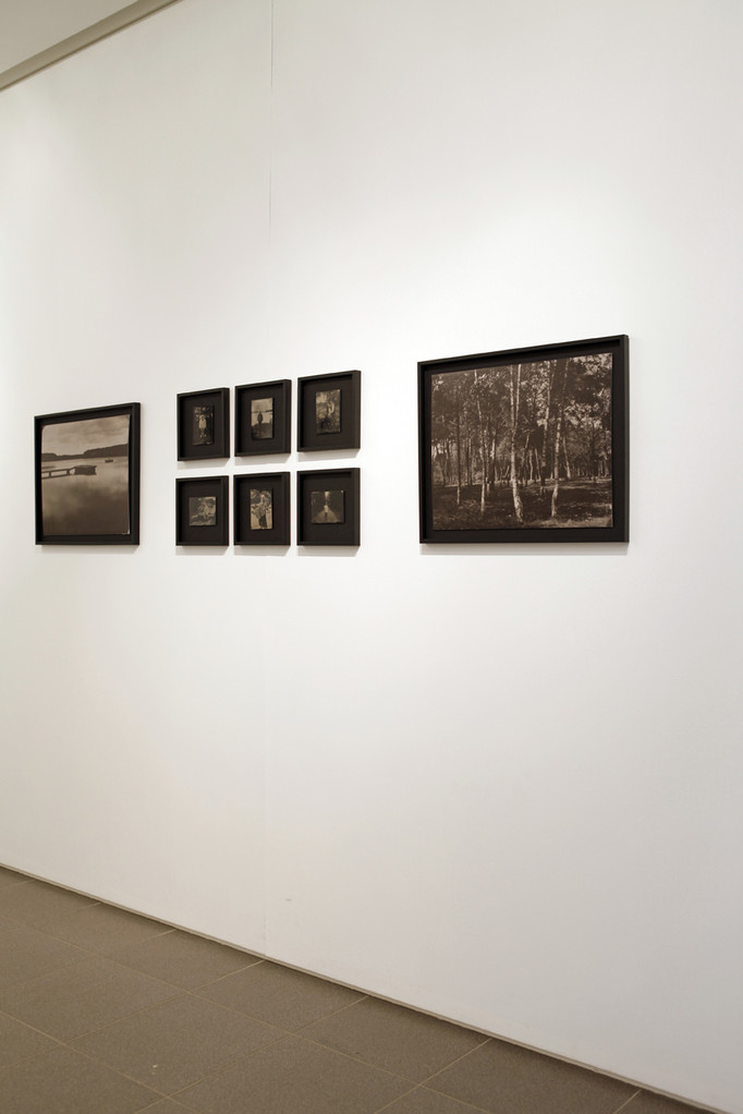 Vue de l'exposition "Territoires d'expériences" à L'aparté. Photo : Hervé Beurel.