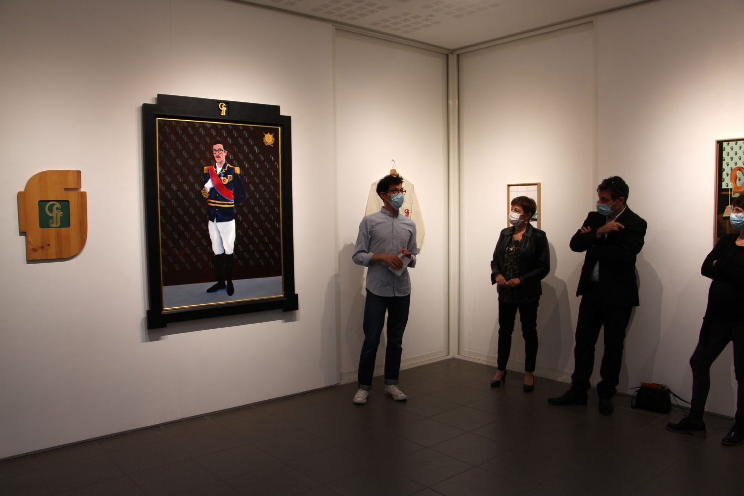 Vernissage de l'exposition Fabien Gilles, AVE