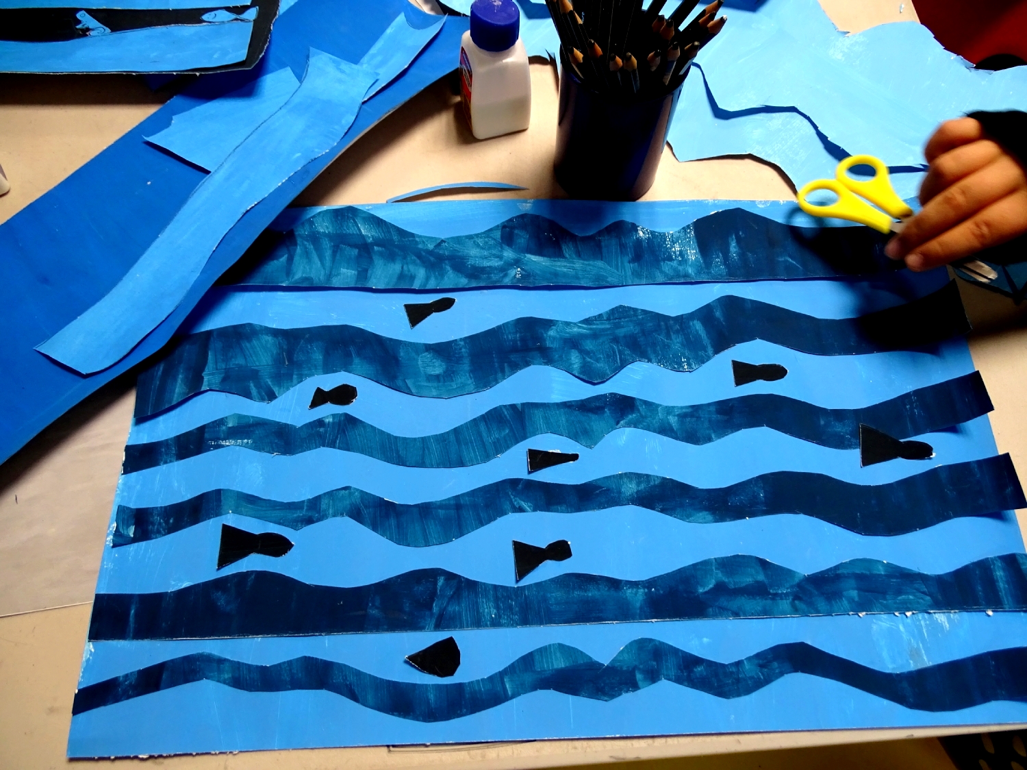 Workshop de Marine Bouilloud à Trémelin. Photo : Marine Bouilloud