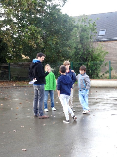 Rencontre-atelier avec Thomas Tudoux - CM2 Ecole élémentaire publique Moulin à Vent, Montfort-sur-Meu