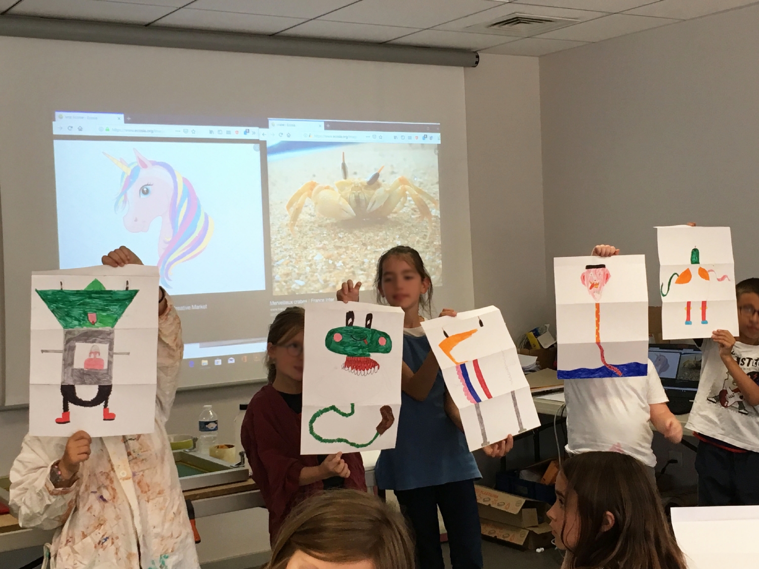 Classe de CM1-CM2 de l'école La Fée Viviane d'Iffendic