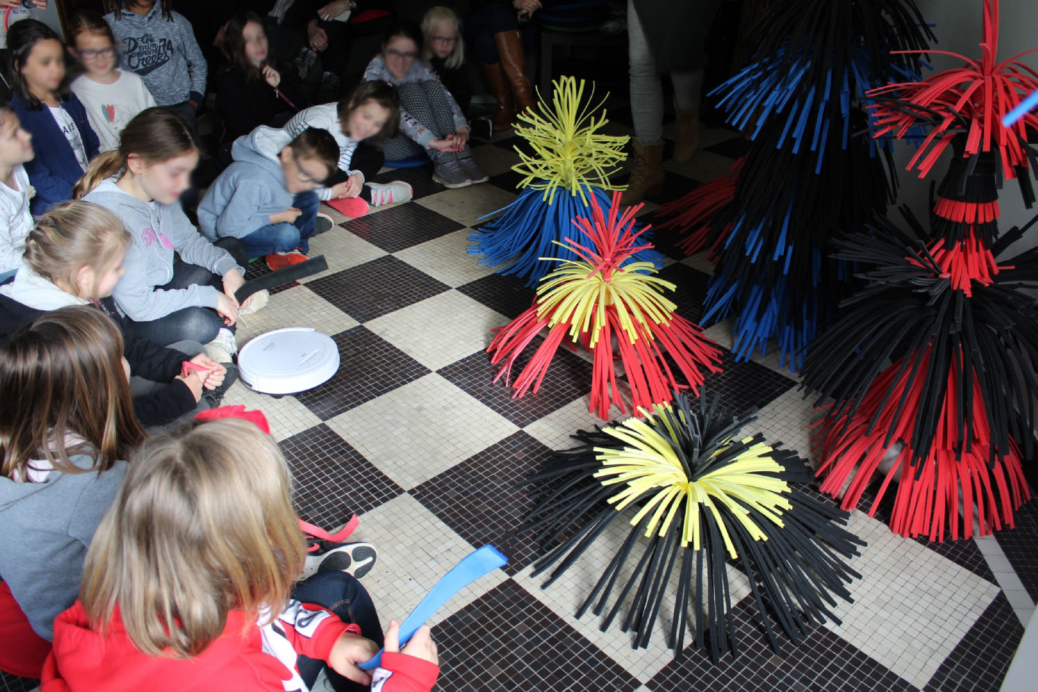 Classe de CE1-CE2 de l'école du Moulin à Vent de Montfort-sur-Meu