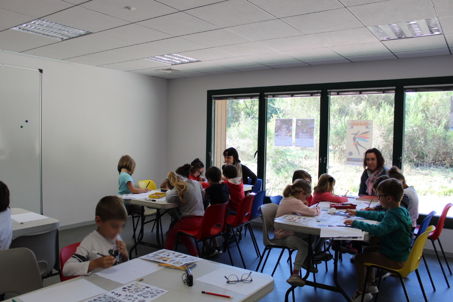 Classe de CP de l'école Saint-Michel de Bédée