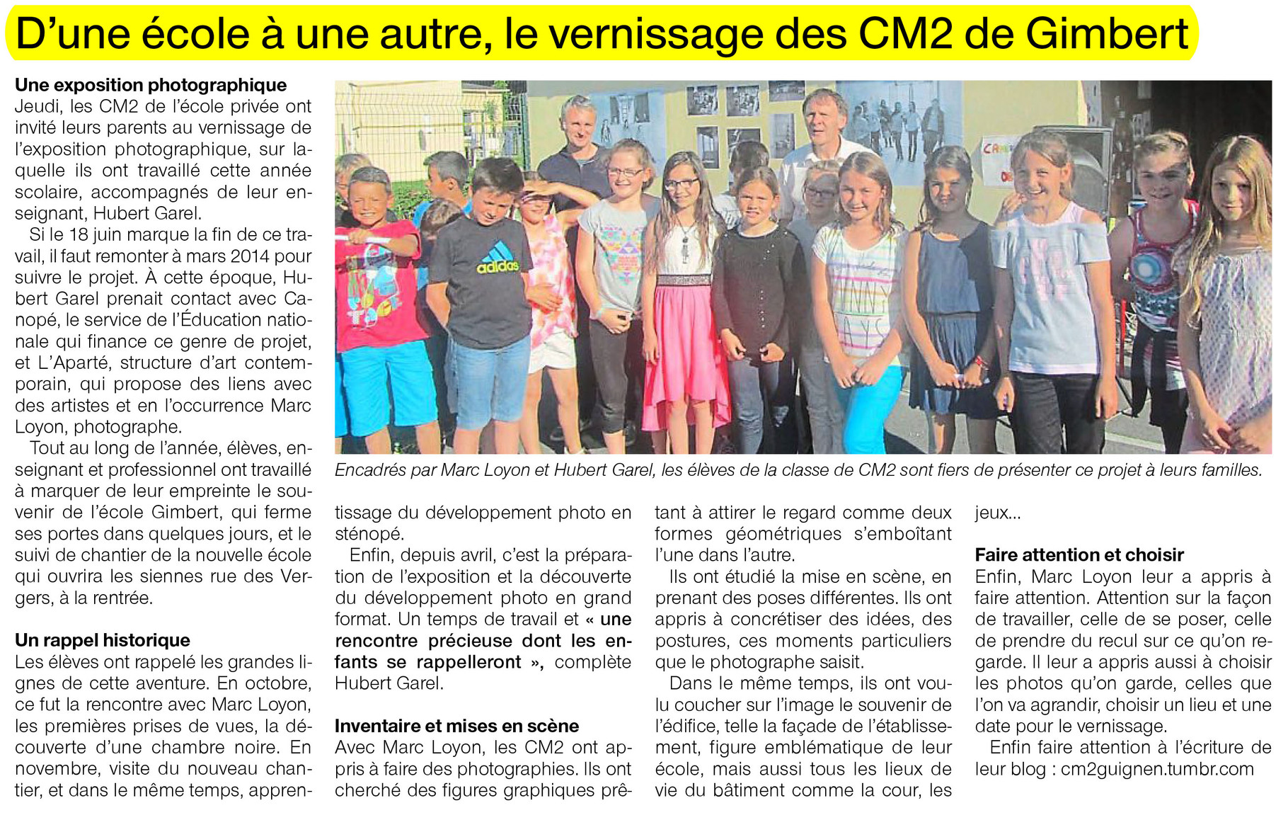 Ouest-France - 22 juin 2015