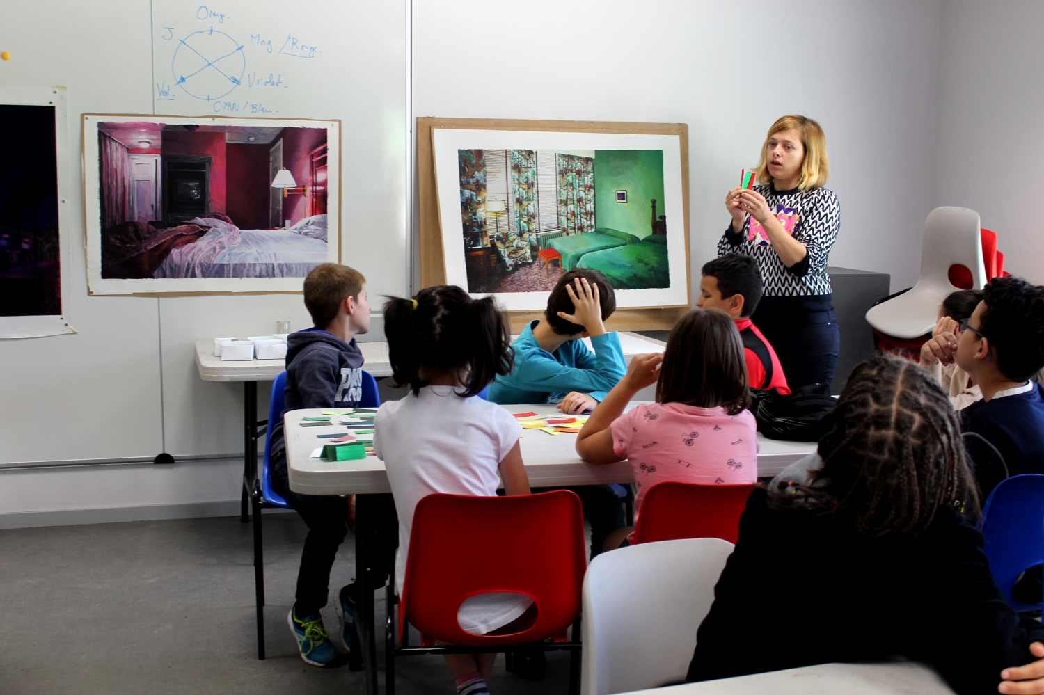 Rencontre avec Julie Giraud - classe de CM1-CM2 de l'école élémentaire Les 3 rivières de Breteil