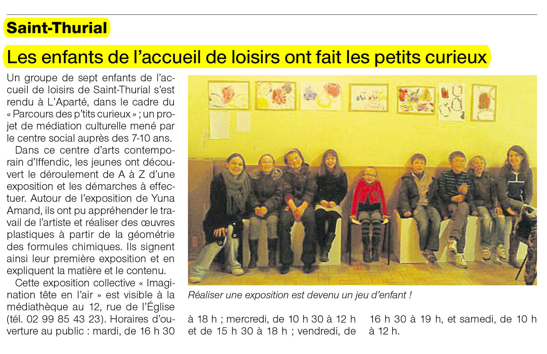 Ouest-France - 4 avril 2012