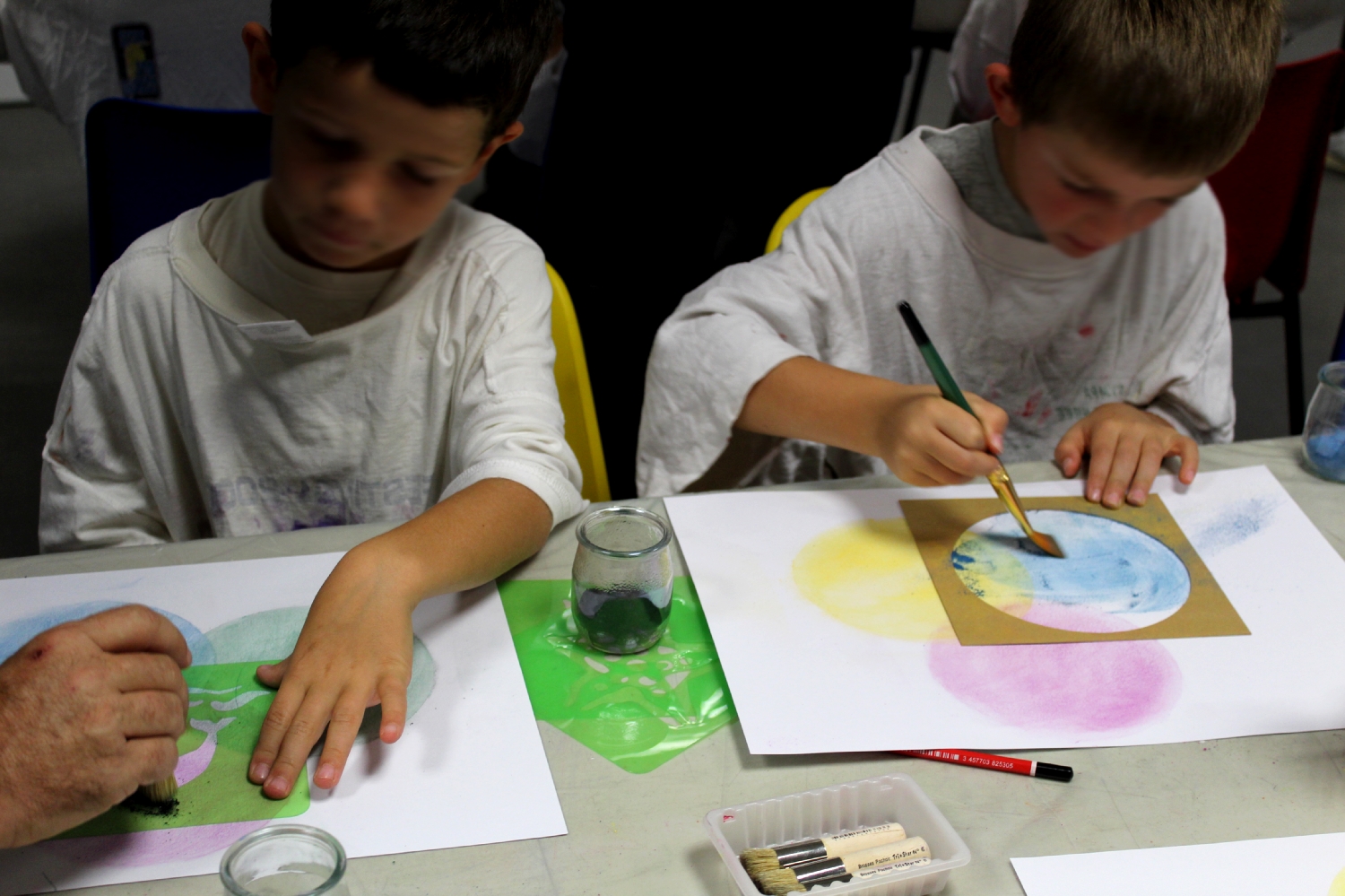 Classe de CP-CE1 de l'école élémentaire publique du Moulin à Vent de Montfort-sur-Meu