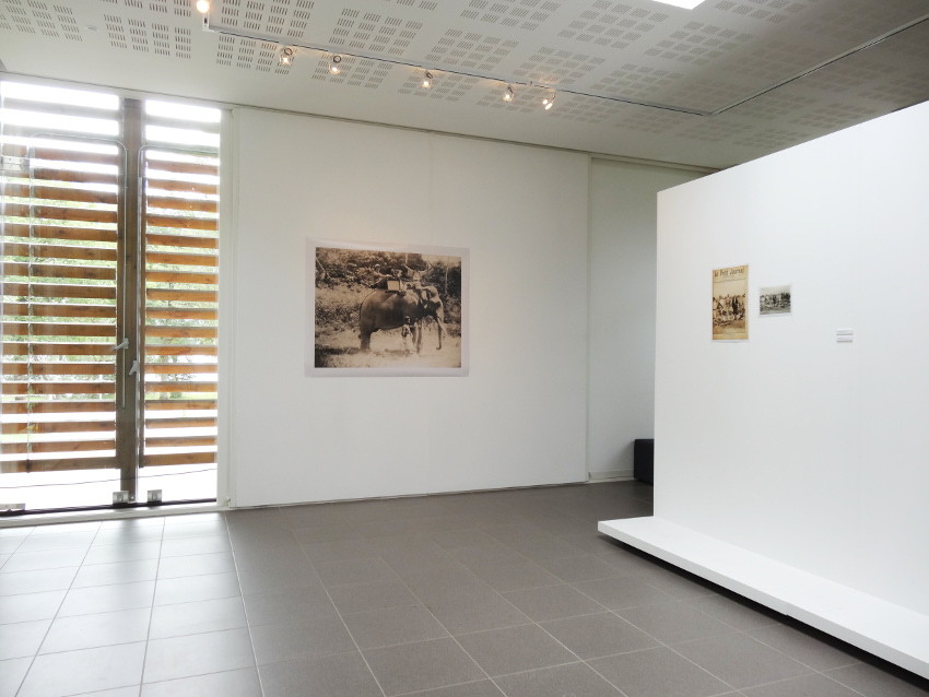 Vue de l'exposition, Allegorie Allegora, 2014. © L'aparté, lieu d'art contemporain.