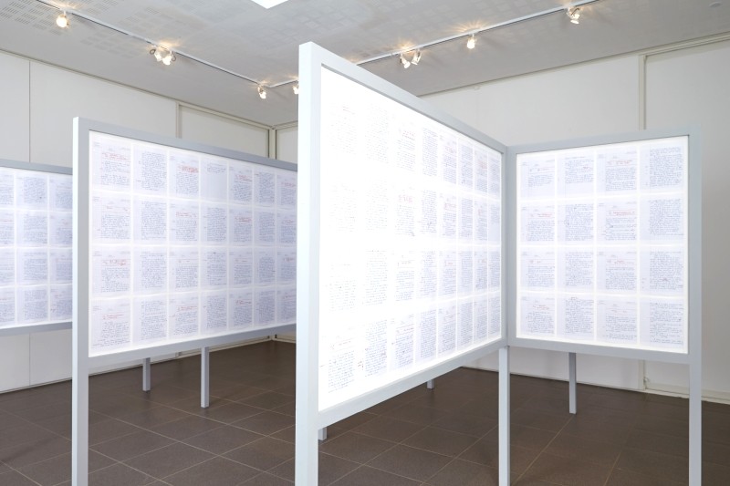 Thomas Tudoux, 14,75/20 (détail), 2014. Photo : Hervé Beurel