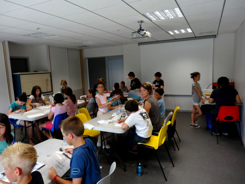 Classe de CM2 de l'école élémentaire publique Les 3 rivuères, Breteil