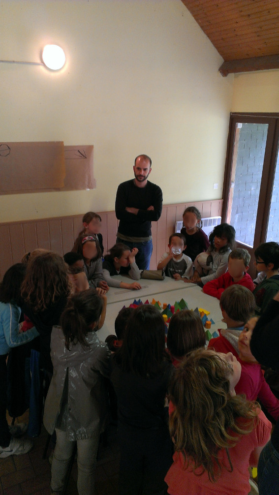 Atelier volumes - CE2 école élémentaire publique de Bédée