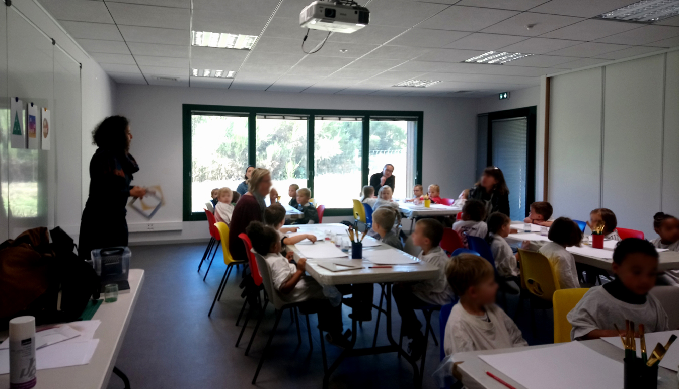 Classe de MS de l'école Saint-Michel de Bédée
