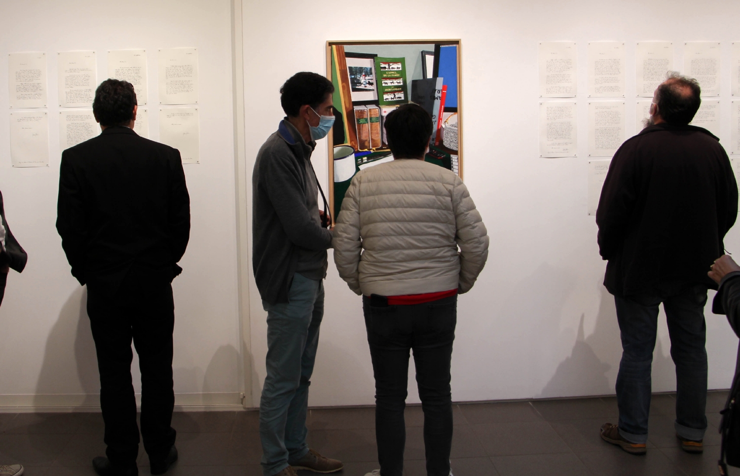 Vernissage de l'exposition Fabien Gilles, AVE