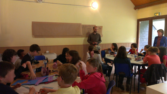 Atelier volumes - CE2-CM1 école élémentaire publique du Moulin à Vent de Montfort-sur-Meu