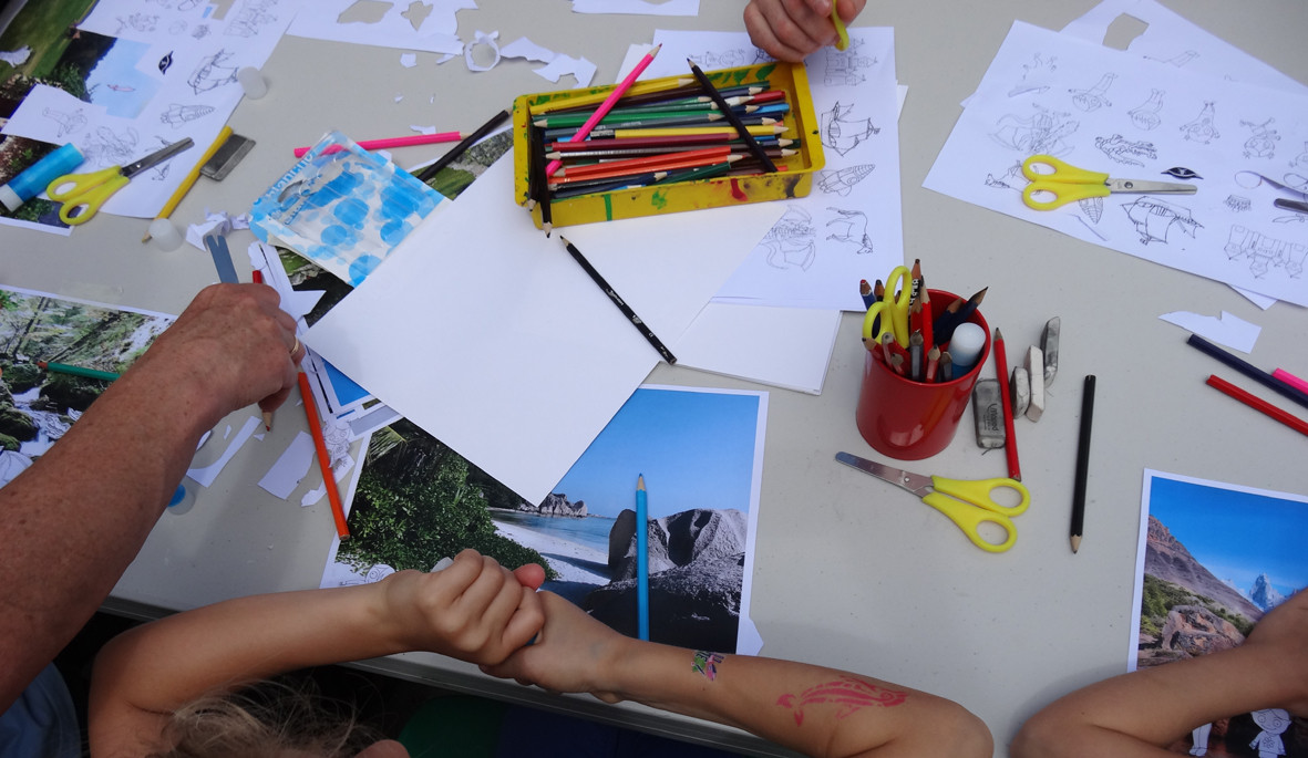 Goûter artistique en famille du 29 juin 2014