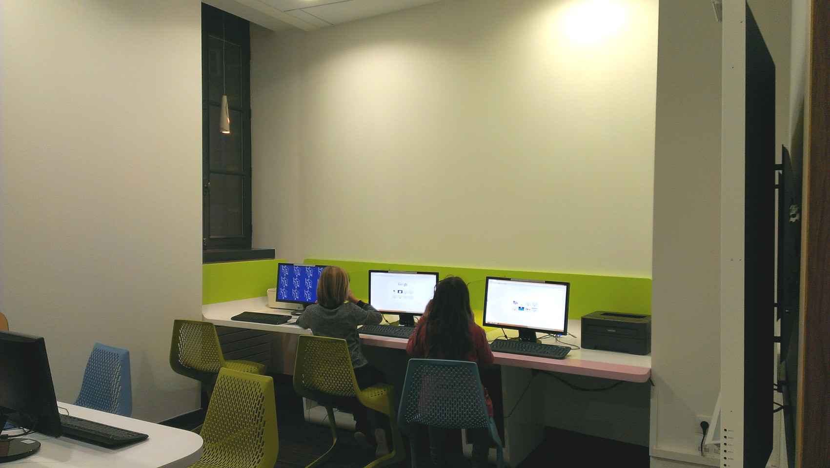 Thomas Tudoux, Impatience (détail), Écran de veille et installation, 2011 