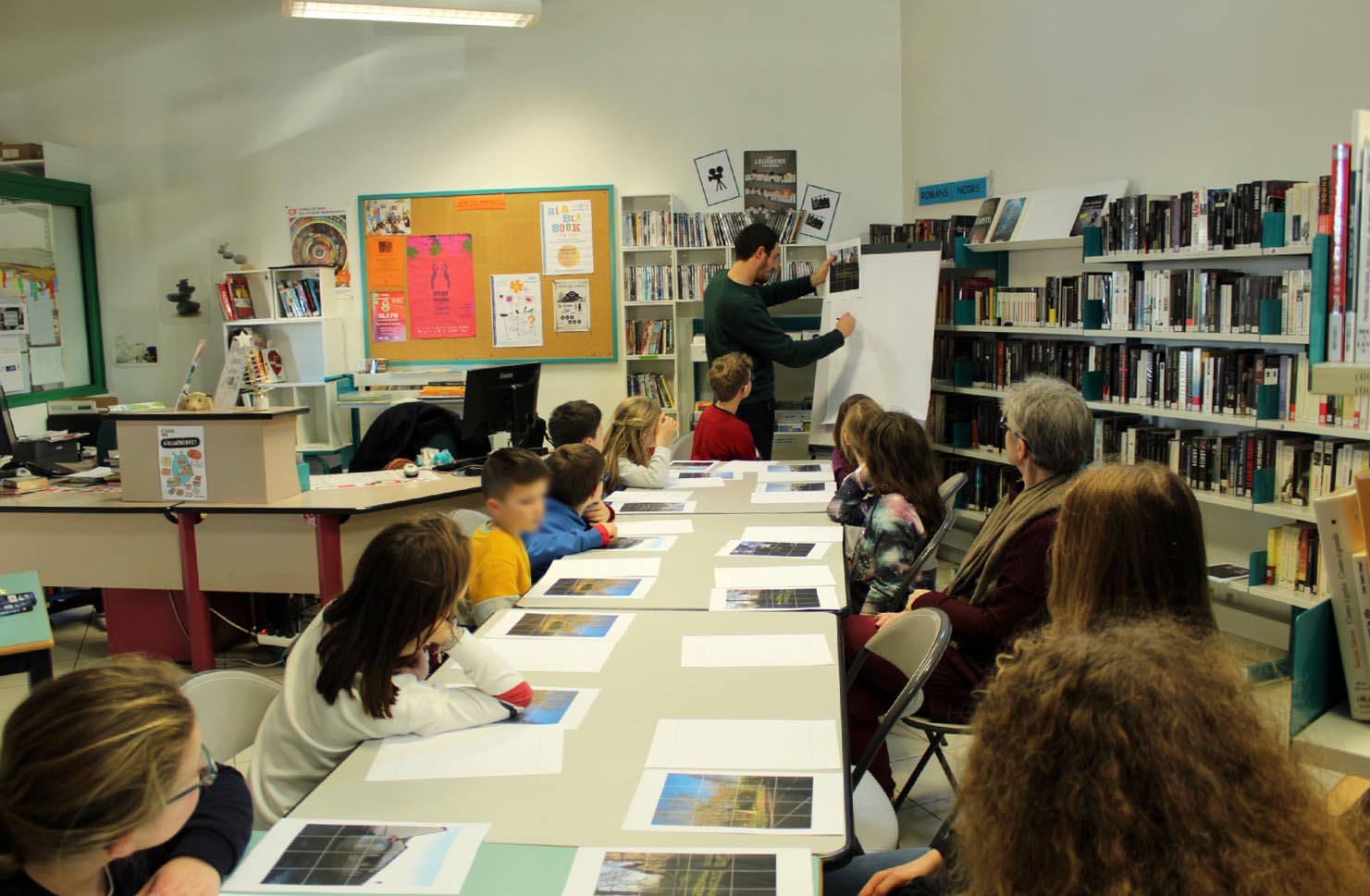 Atelier dessin avec Dorian Cohen