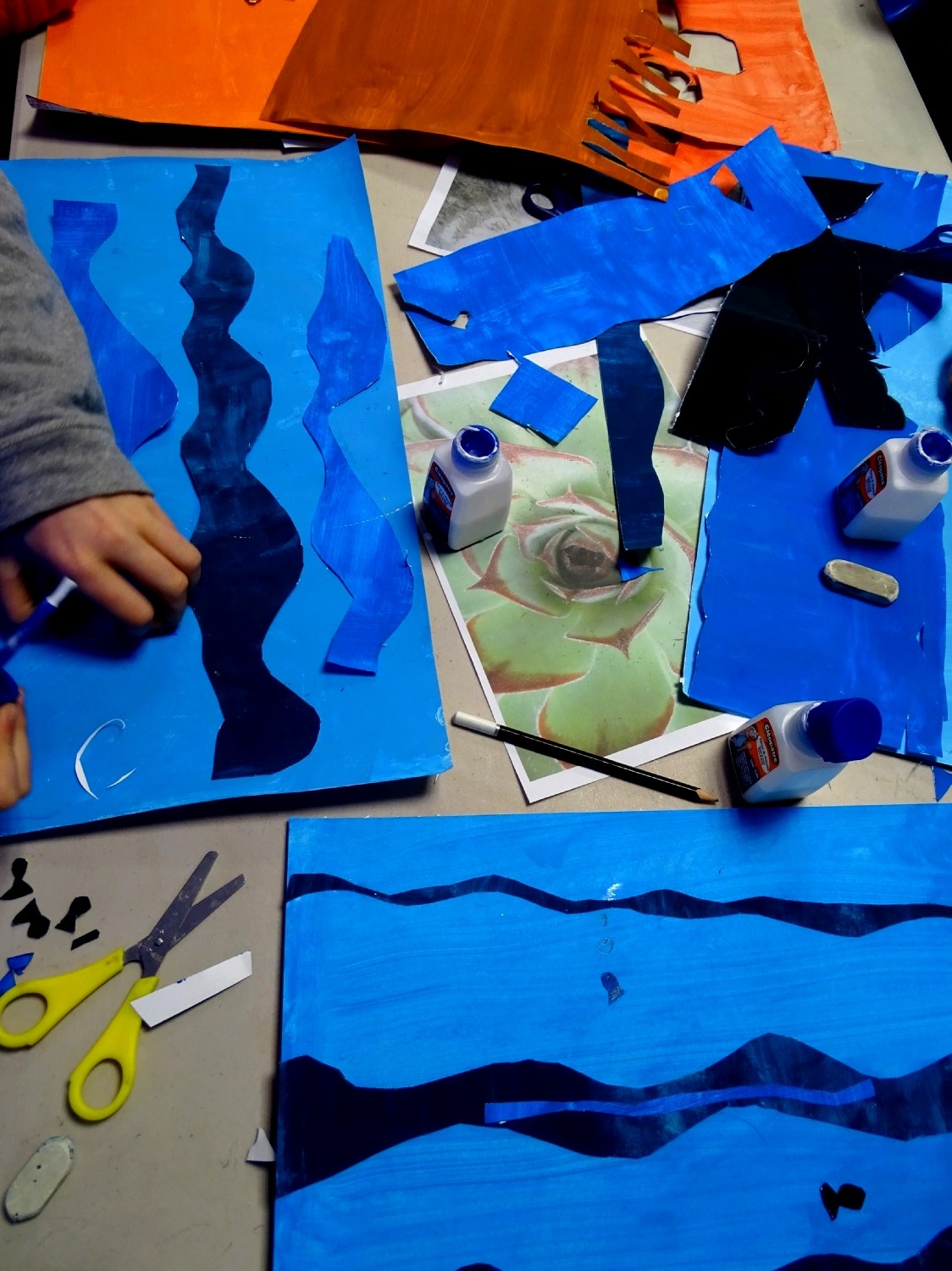 Workshop de Marine Bouilloud à Trémelin. Photo : Marine Bouilloud