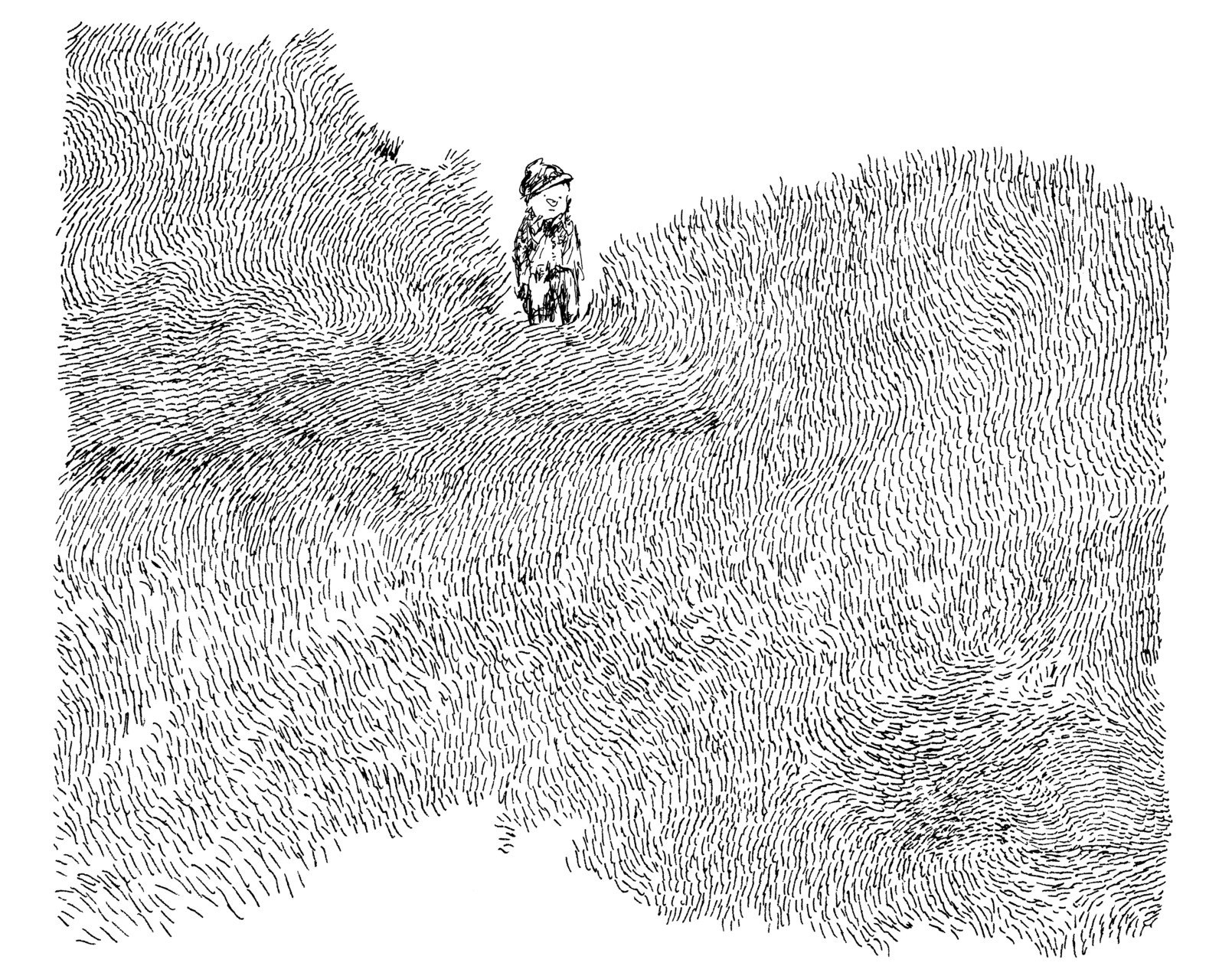 Nylso, Trancher, dessin, 2014