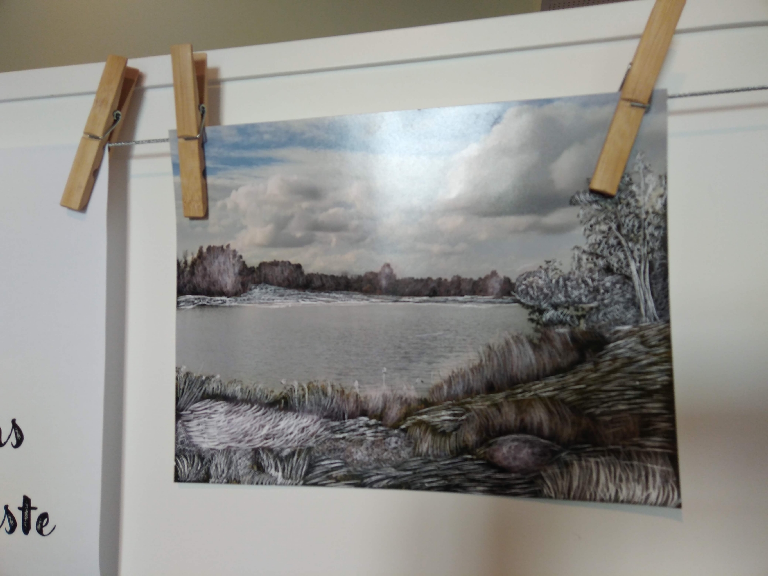 Photographies grattées par des particpant.e.s de Bédée