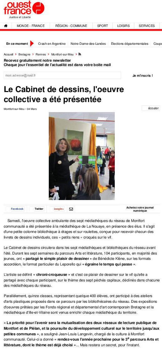 Ouest-France - 4 mars 2015