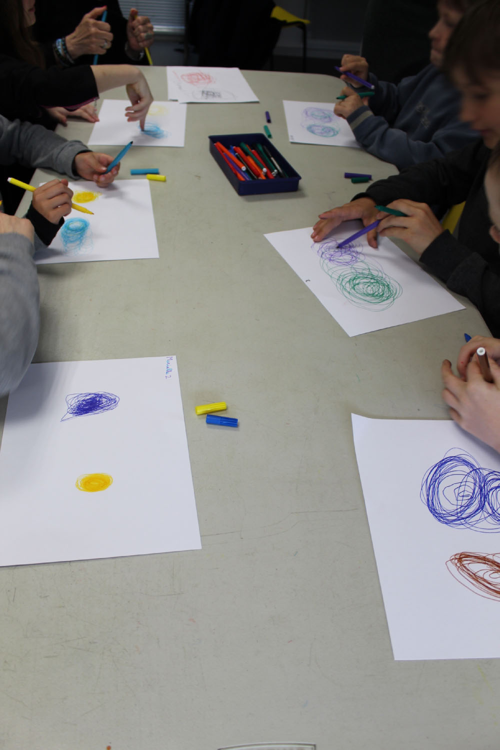 Classe de CE1-CE2 de l'école du Moulin à Vent de Montfort-sur-Meu